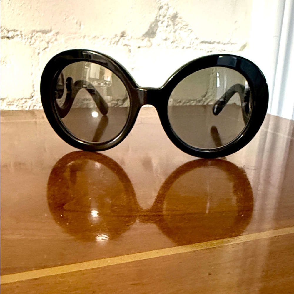 Authentic Prada Baroque Round Sunglasses